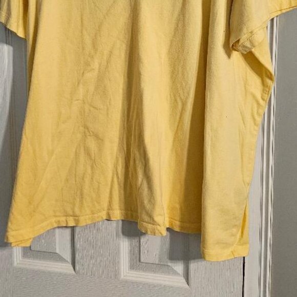 Yellow 3X Top with Scalloped Bib - Picture 2 of 2